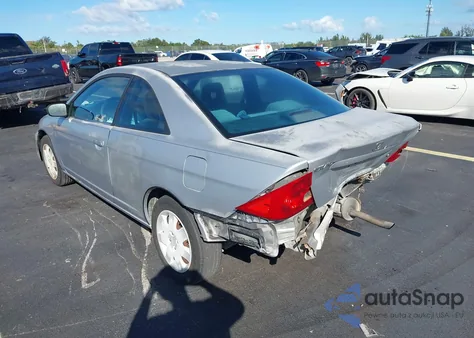 2002 Honda Civic Ex из США, поврежденный, VIN 1HGEM22912L108163